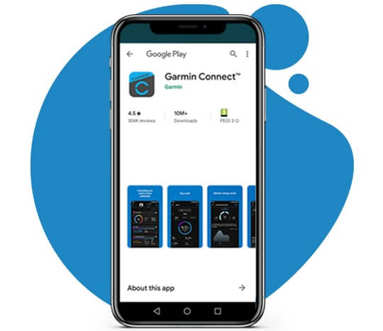 REINSTALL THE GARMIN CONNECT APP