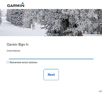 Sign In to Garmin Inreach Through the Web Browser